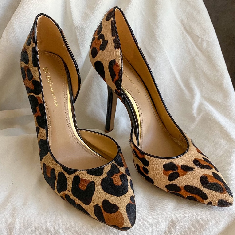 Leopard Print Heels - image 1